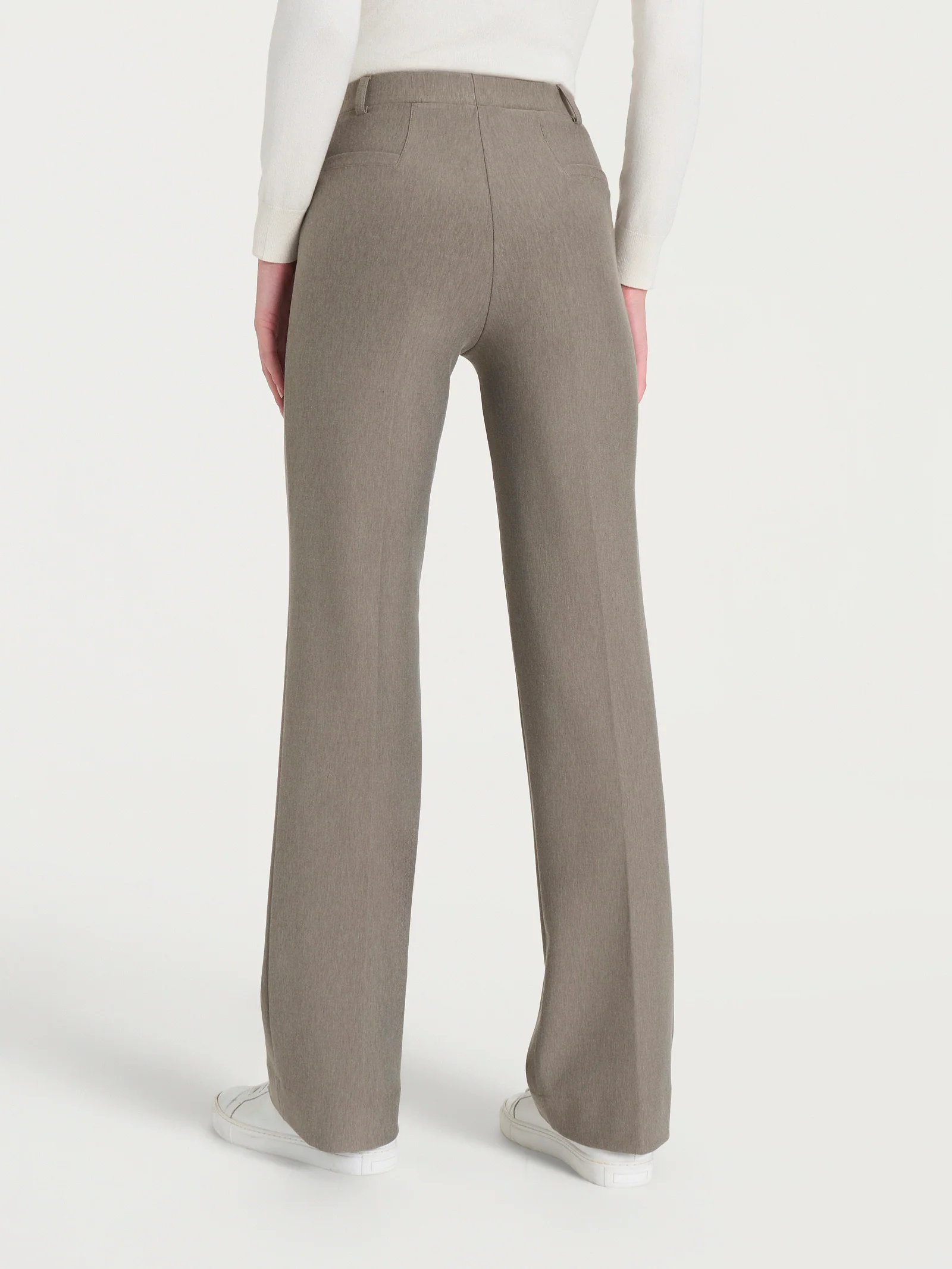 Pantalone ampio in Compact - Glace' Mel. - Image 2