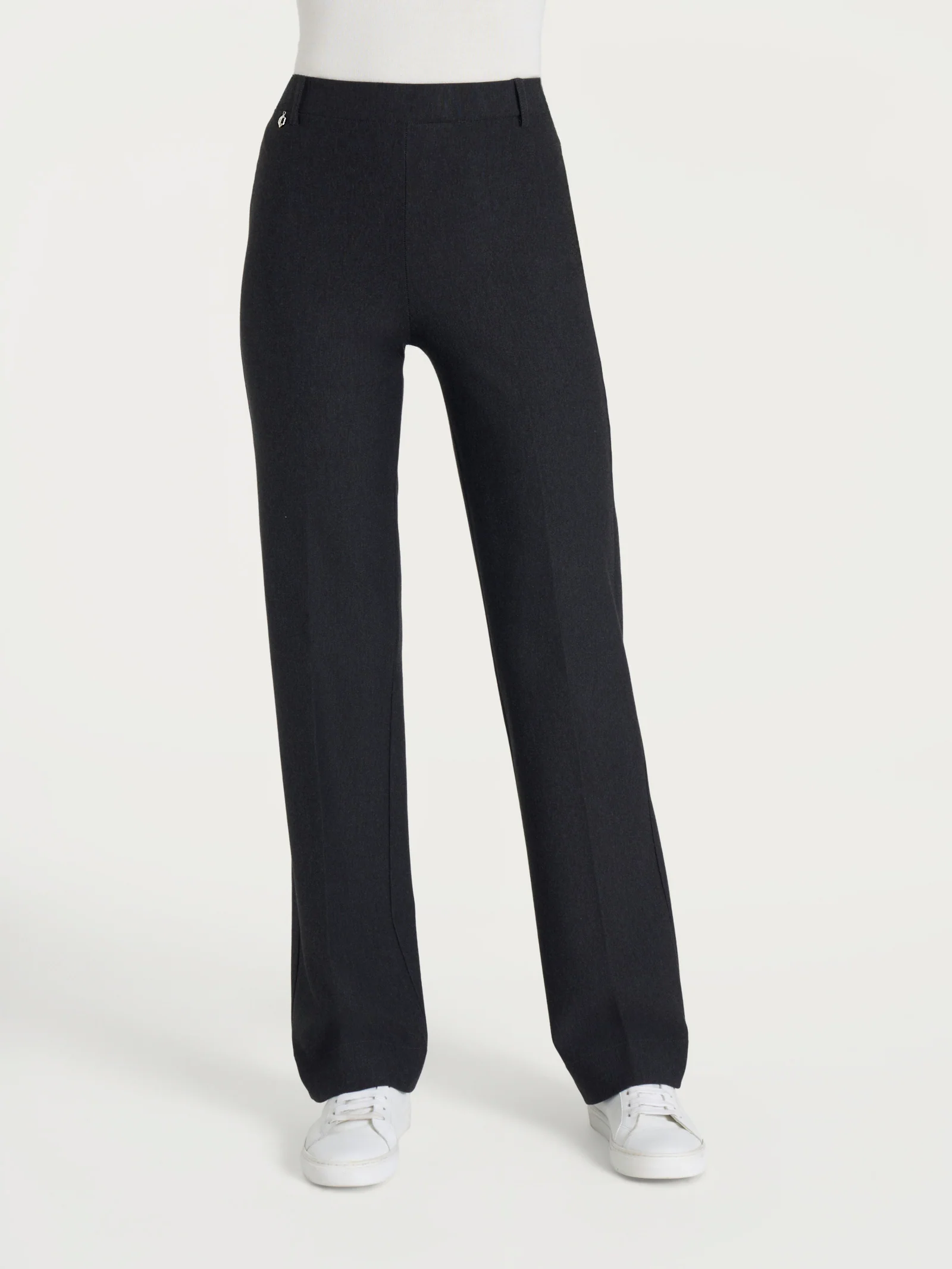 Pantalone ampio in Compact - Oscuro Mel.