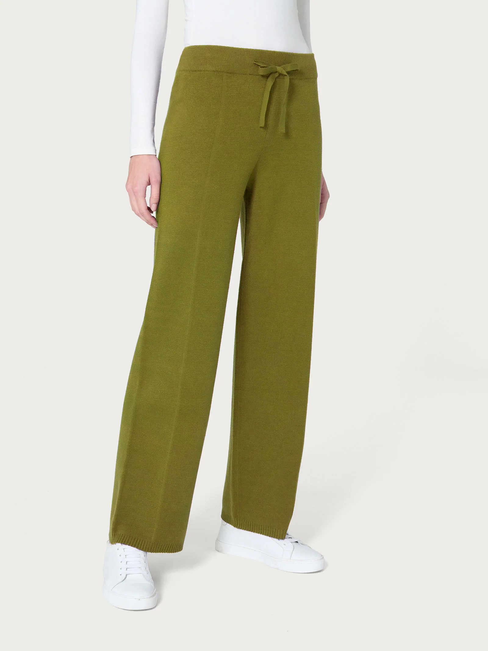 Pantalone ampio in Super Soft - Sphagnum