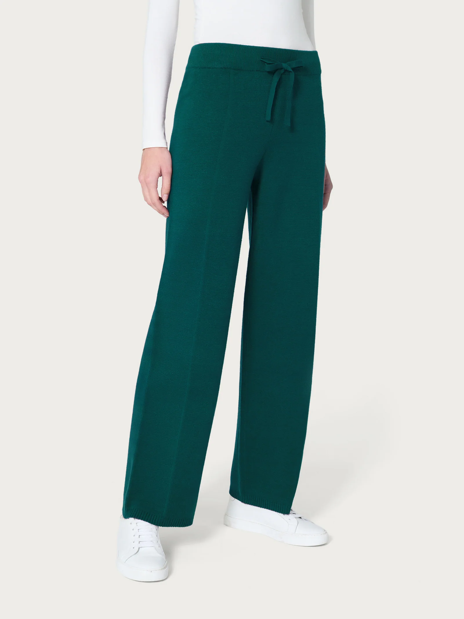 Pantalone ampio in Super Soft - Rain Forest