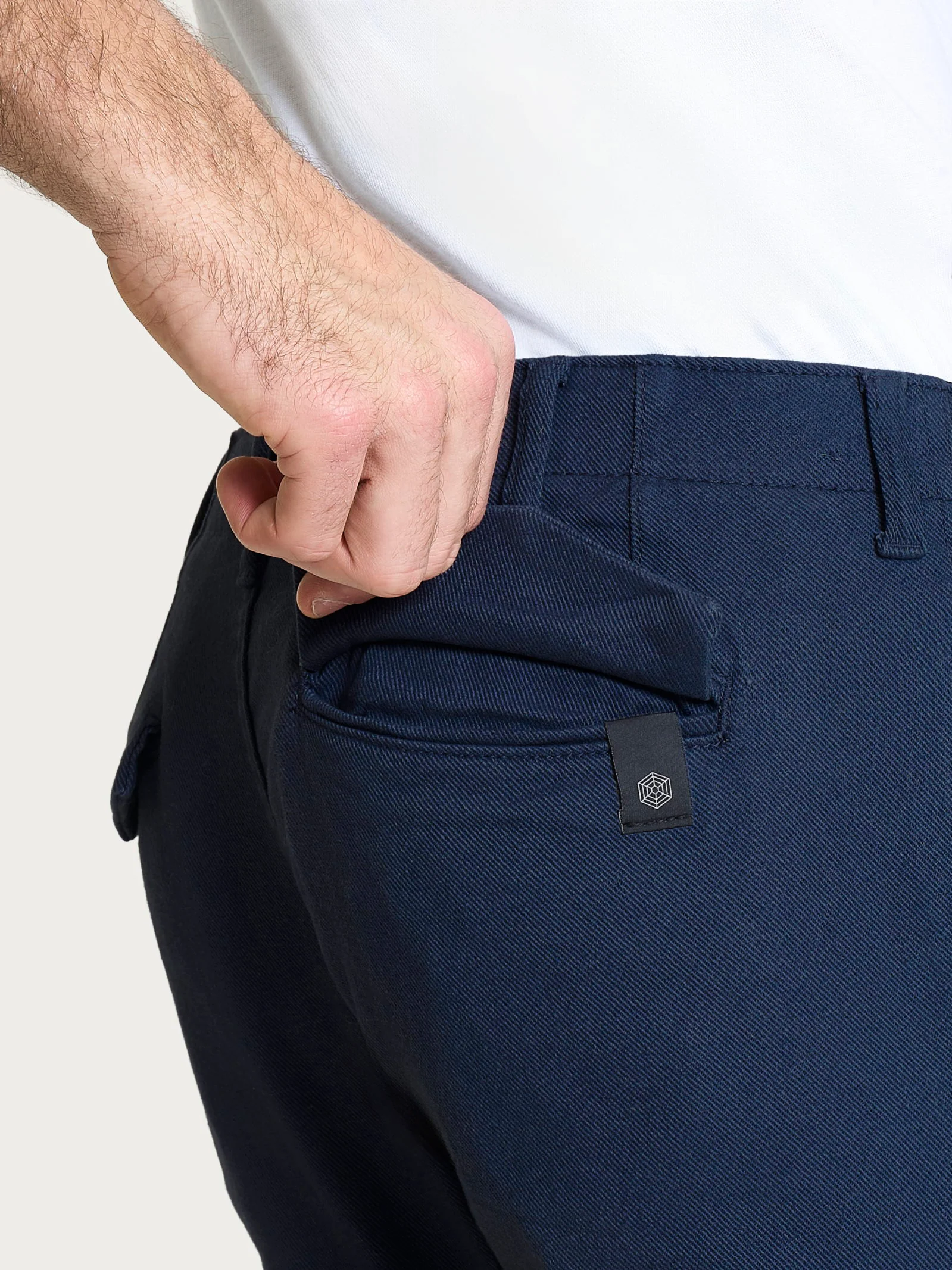 Pantalone chino in Raw Twill di Cotone - Londra - Image 3