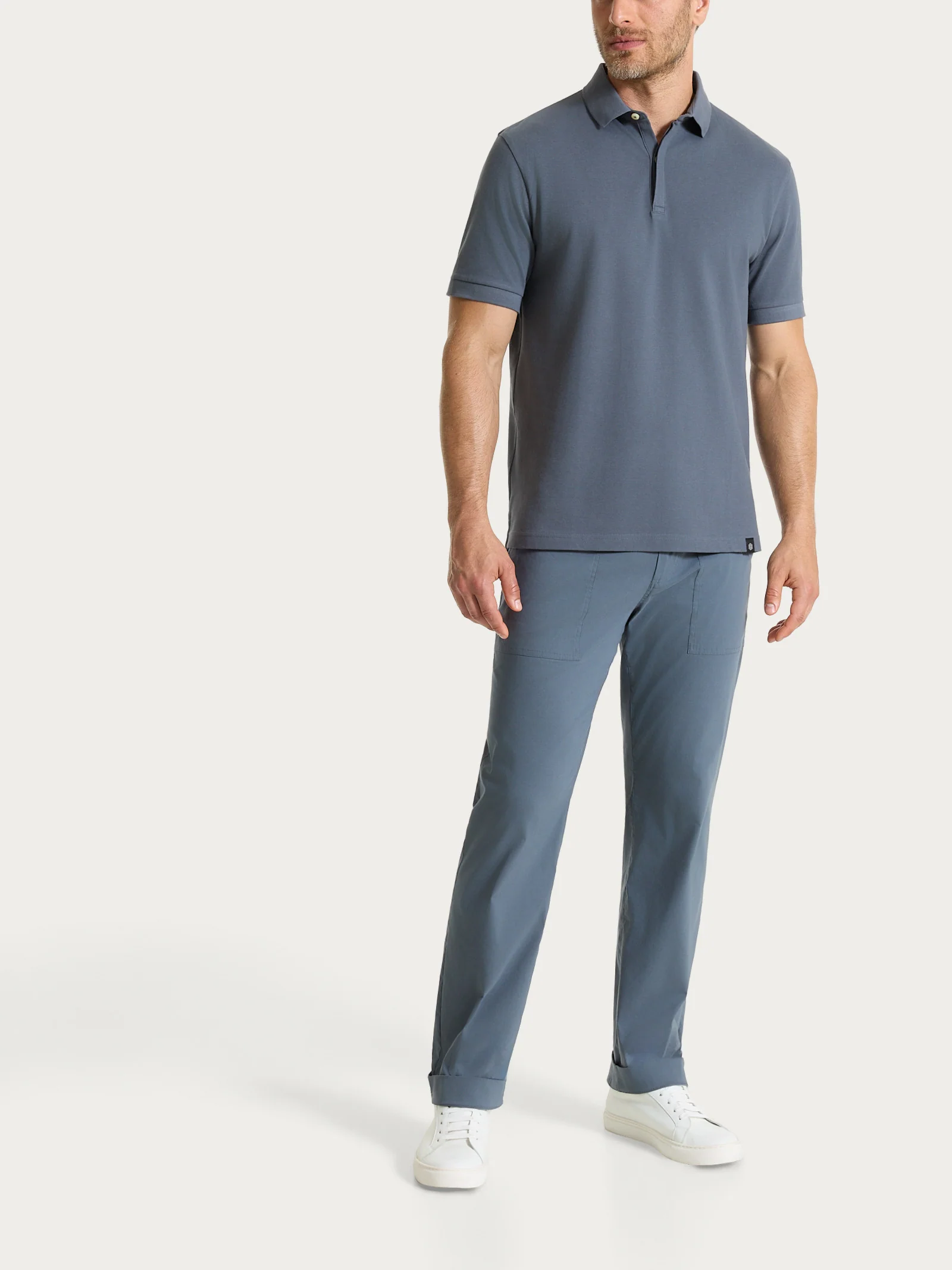Pantalone con tasche america in Super Fresh - Turbulence - Image 5