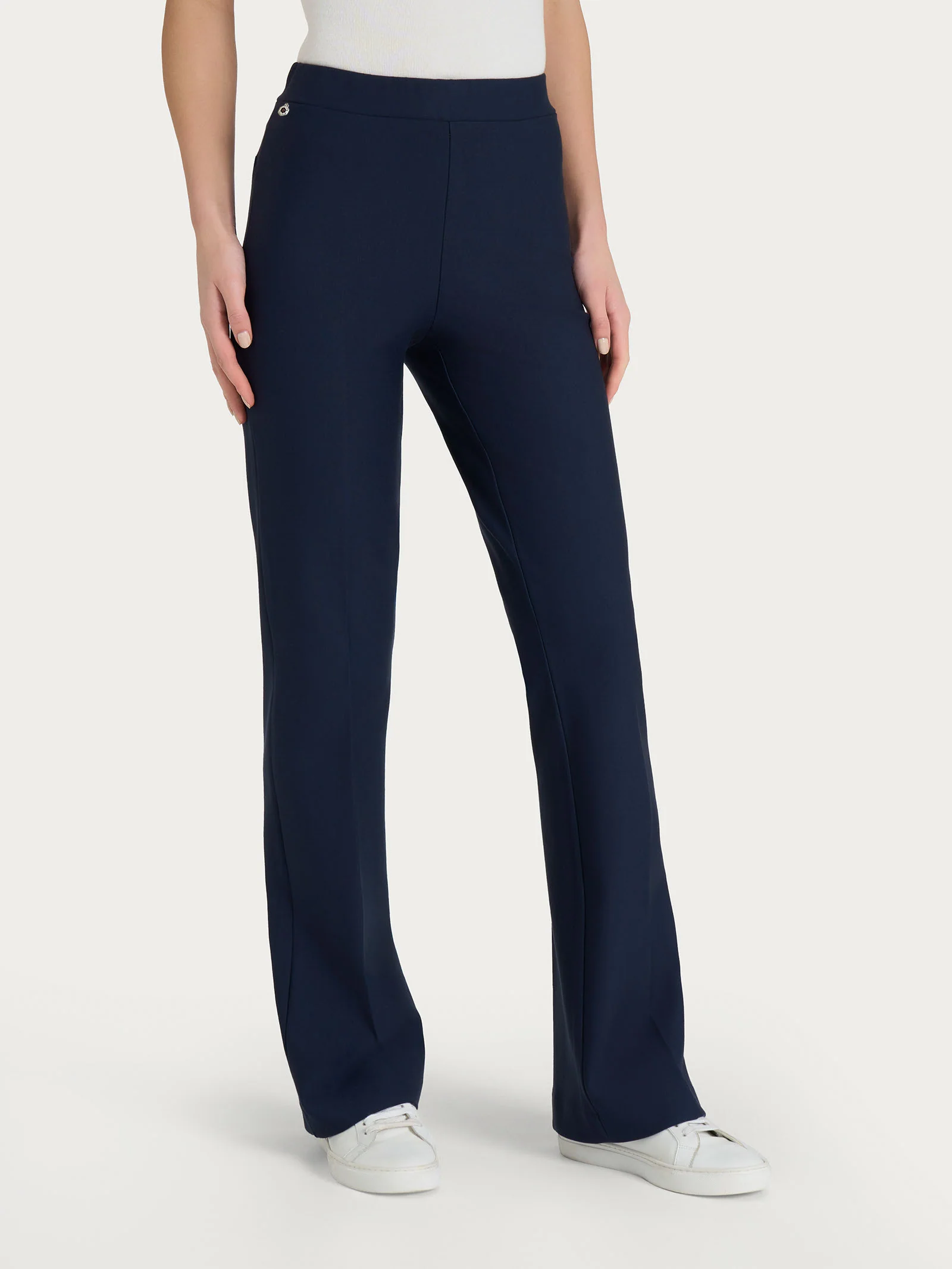 Pantalone flare in tessuto Compact - Persia