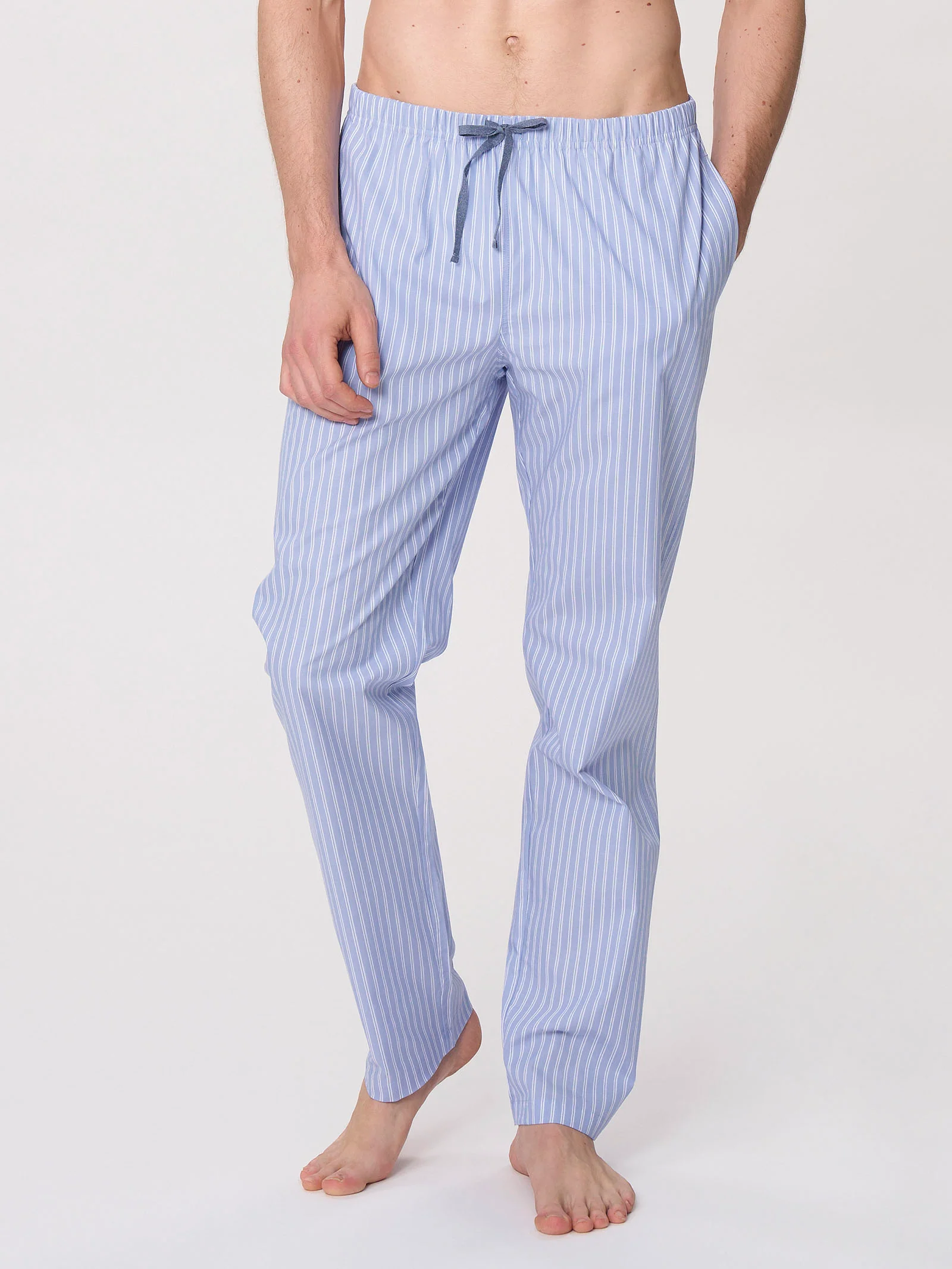 Pantalone in navetta di cotone - Fant. Lavender Lustre