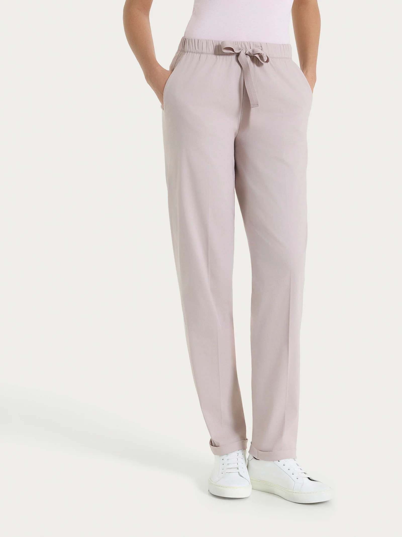 Pantalone jogger con tasche in Super Fresh - Sphinx - Image 2