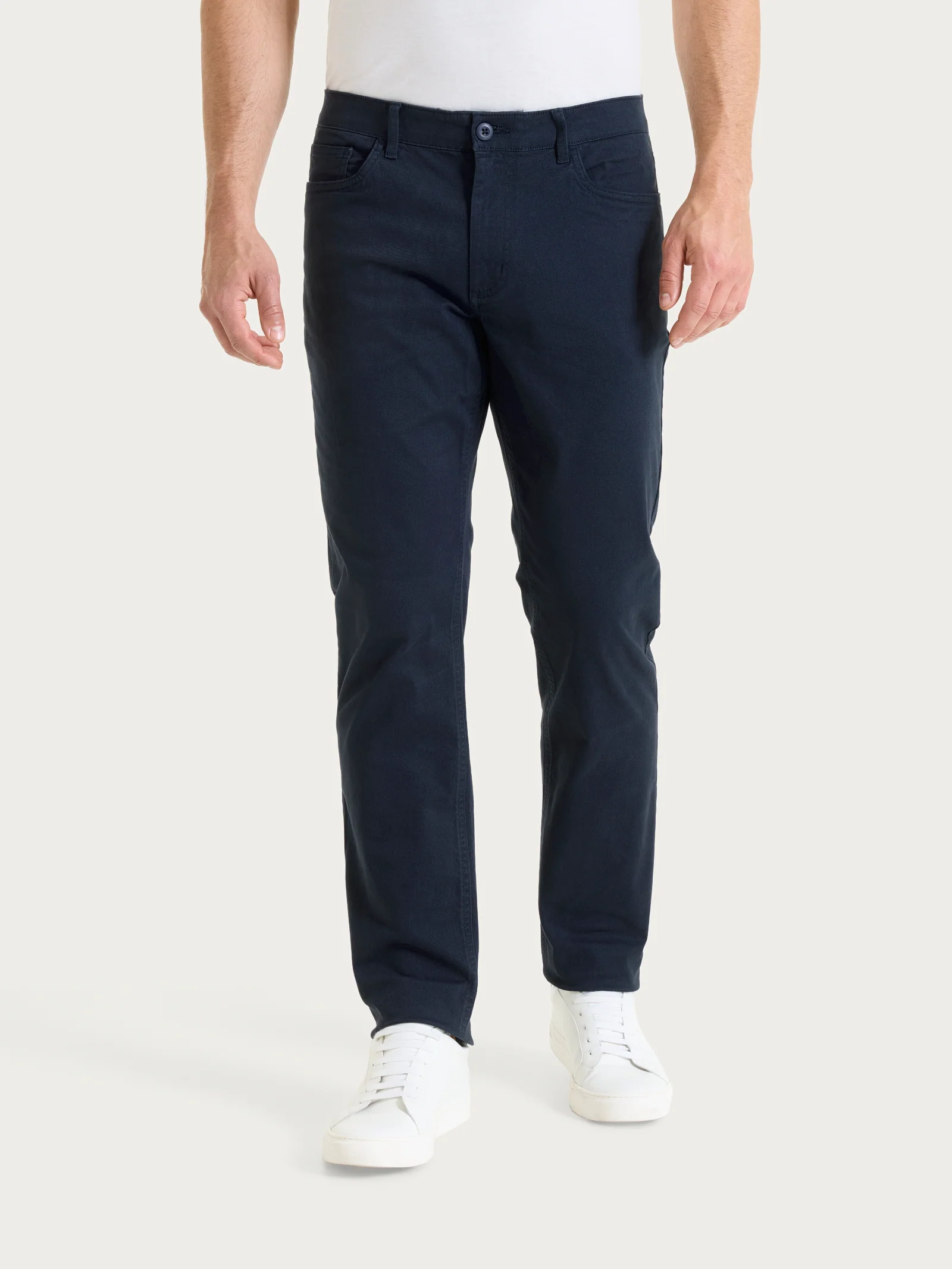 Pantaloni 5 Tasche in Twill di Eco Cotton - Salute