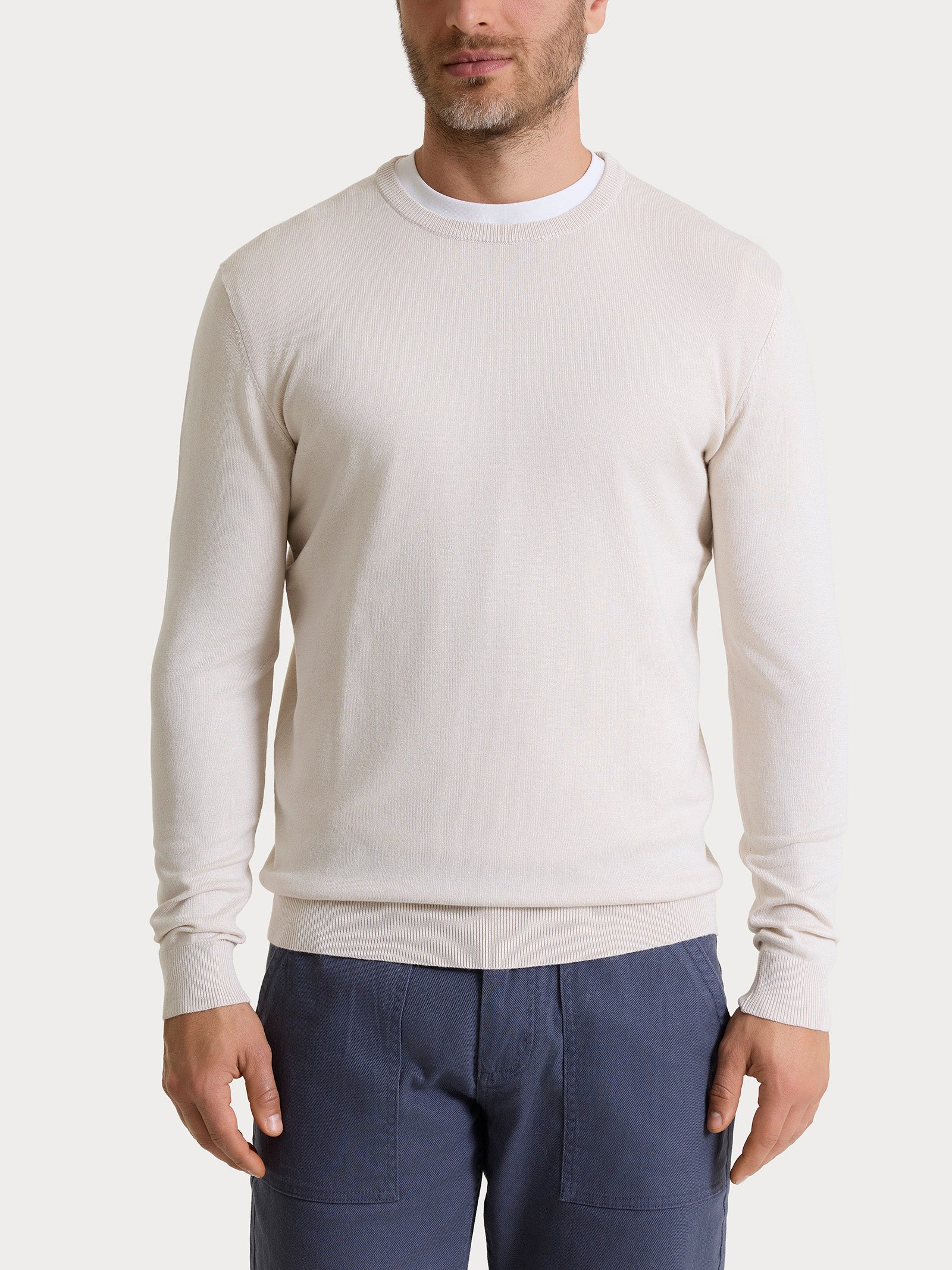 Pull girocollo Four Seasons - Champignon