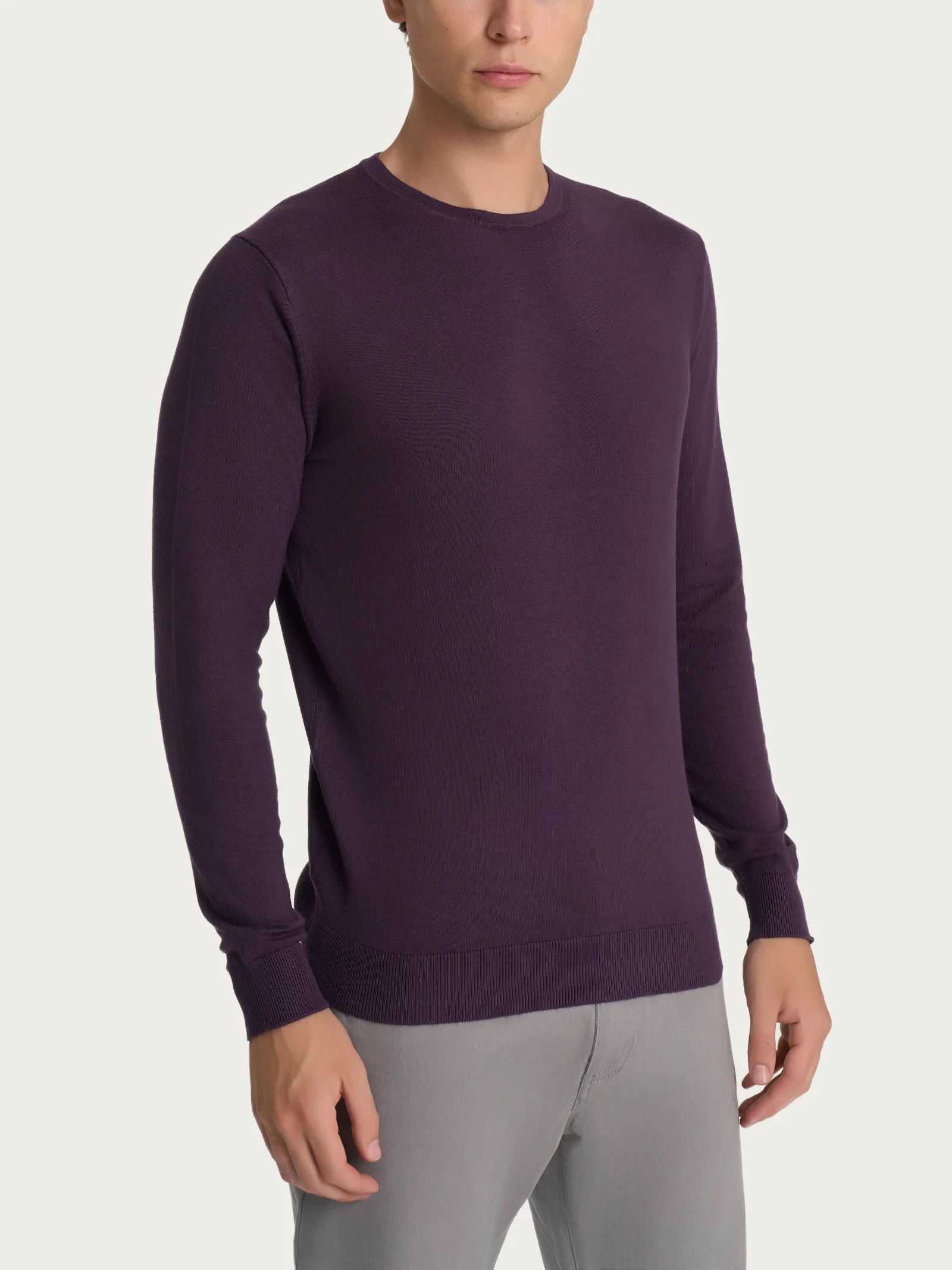 Pull girocollo Four Seasons - Sunset Purple