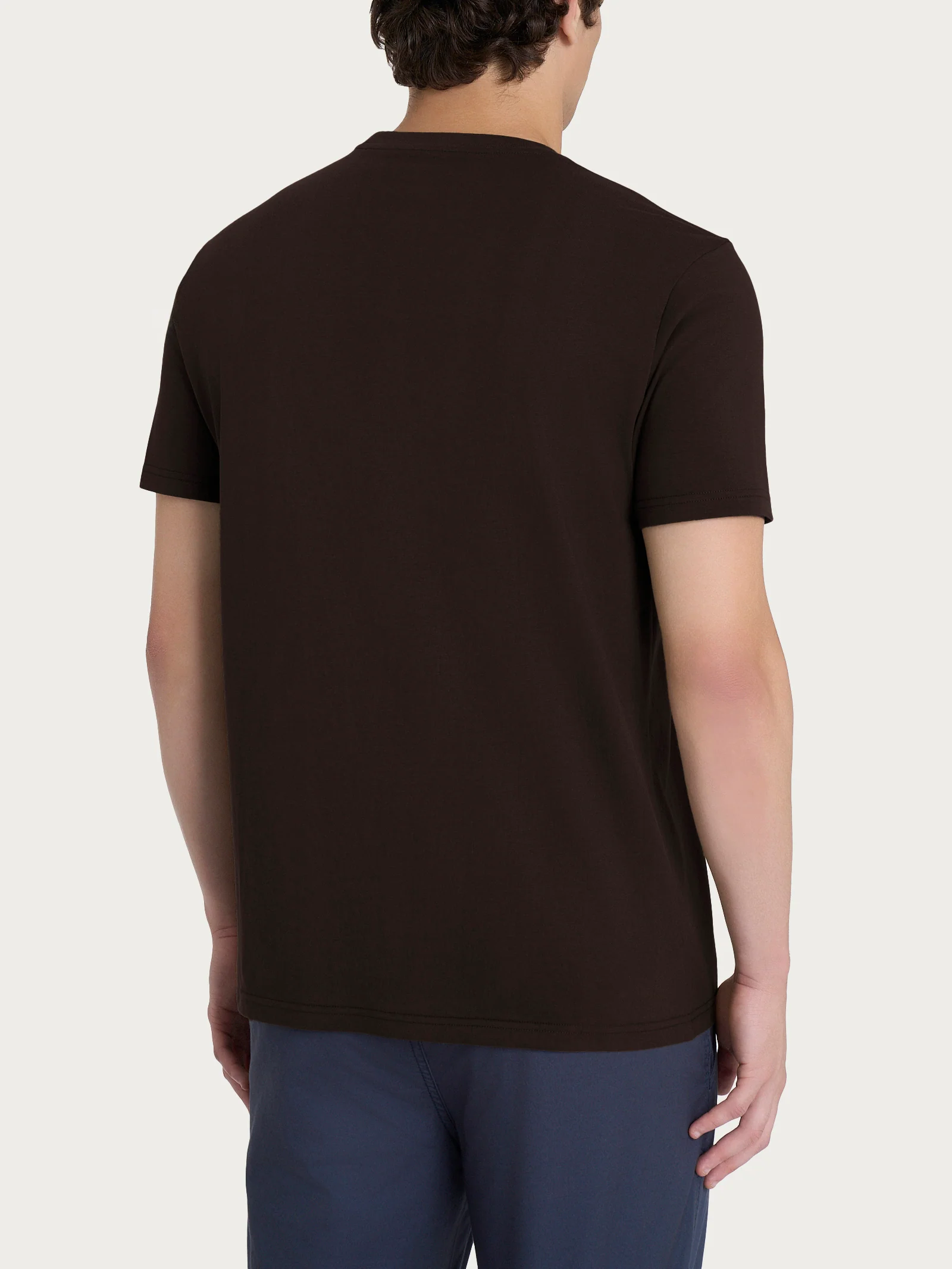 T-shirt girocollo in jersey di cotone - Chocolate Torte - Image 2
