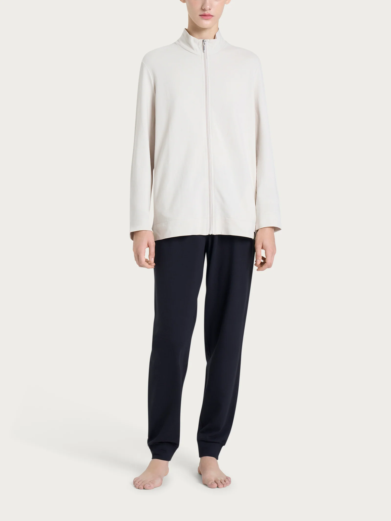 Tuta in Eco Cotton Piquet Stretch - Fant.Champignon