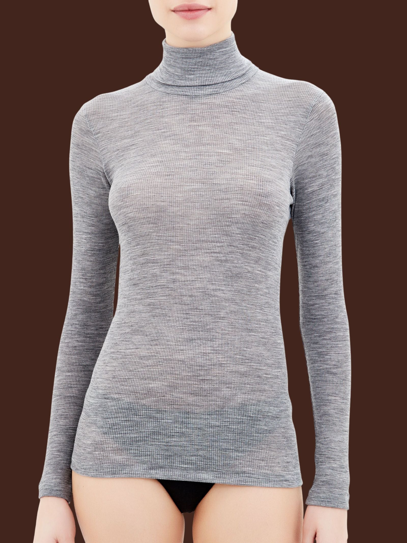 Wonderwool - Dolcevita in costina di lana ultrafine - Vapore Mel.