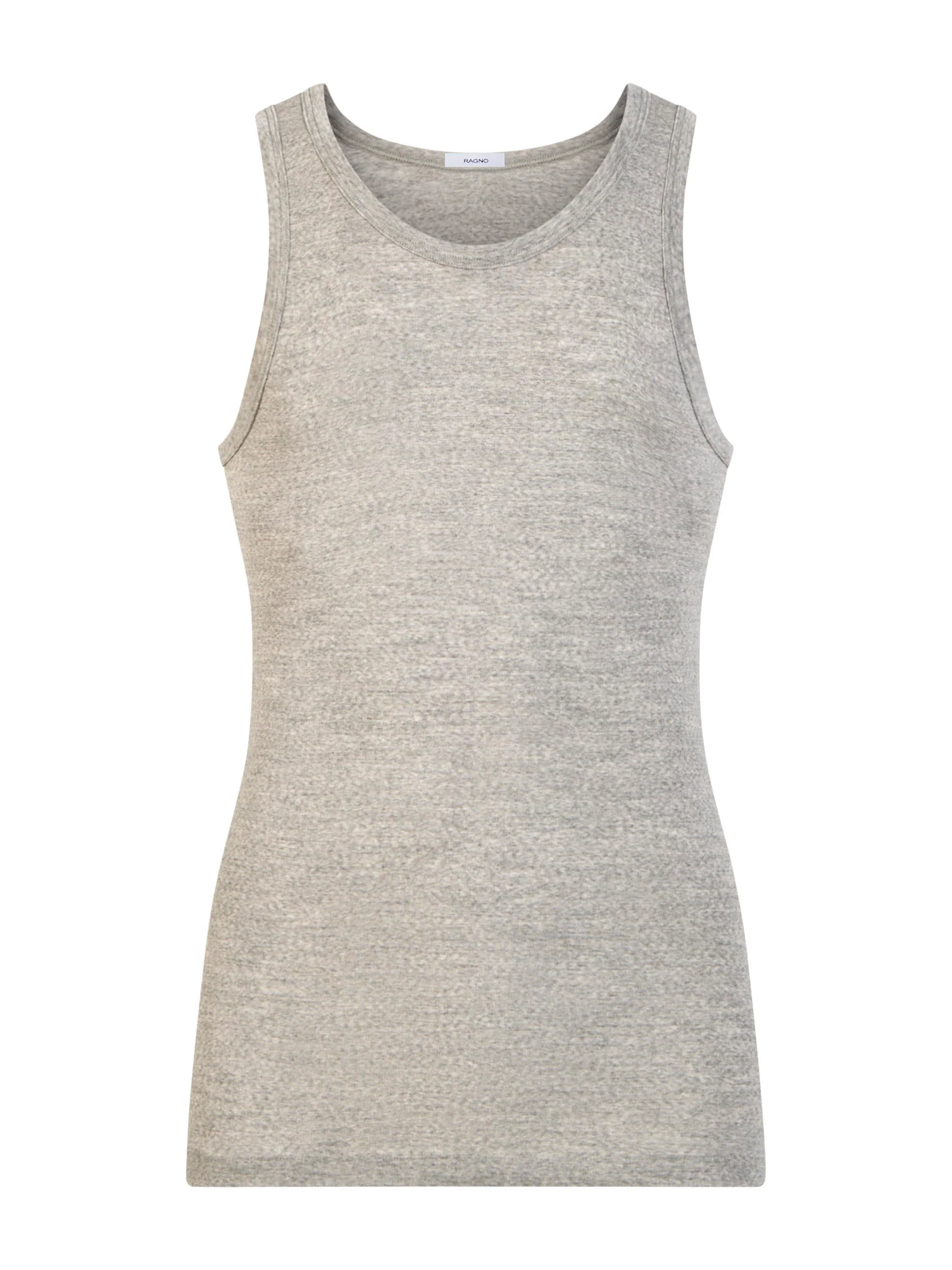 WSK - Canottiera in lana e seta - Vapore Mel.